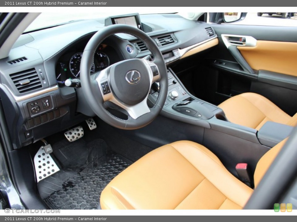 Caramel Interior Photo for the 2011 Lexus CT 200h Hybrid Premium #60988120