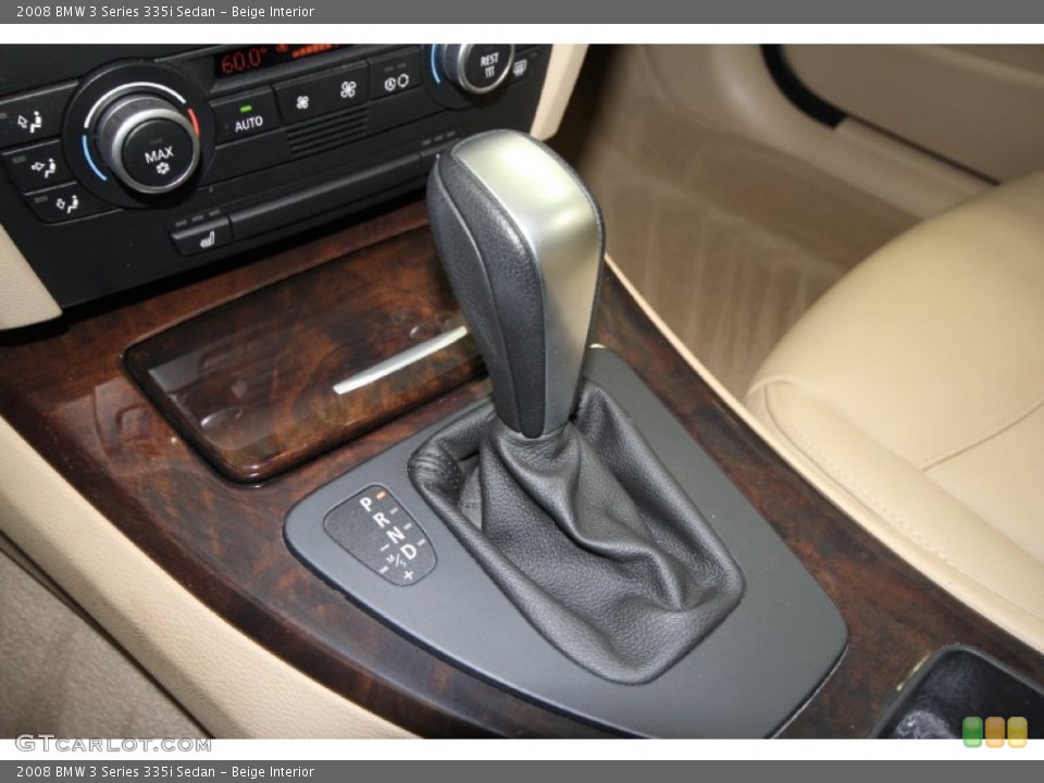 Beige Interior Transmission for the 2008 BMW 3 Series 335i Sedan #60988870
