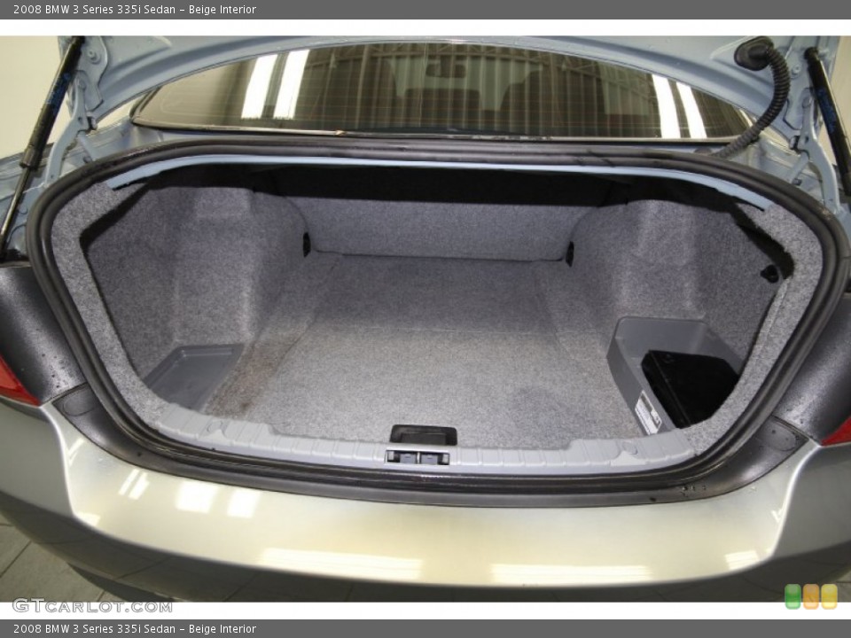 Beige Interior Trunk for the 2008 BMW 3 Series 335i Sedan #60988956