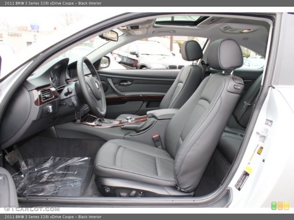 Black Interior Photo for the 2011 BMW 3 Series 328i xDrive Coupe #60989320