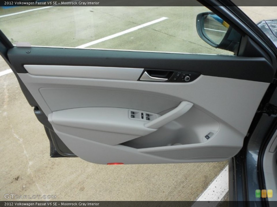 Moonrock Gray Interior Door Panel for the 2012 Volkswagen Passat V6 SE #60990385
