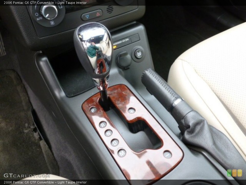 Light Taupe Interior Transmission for the 2006 Pontiac G6 GTP Convertible #60991687
