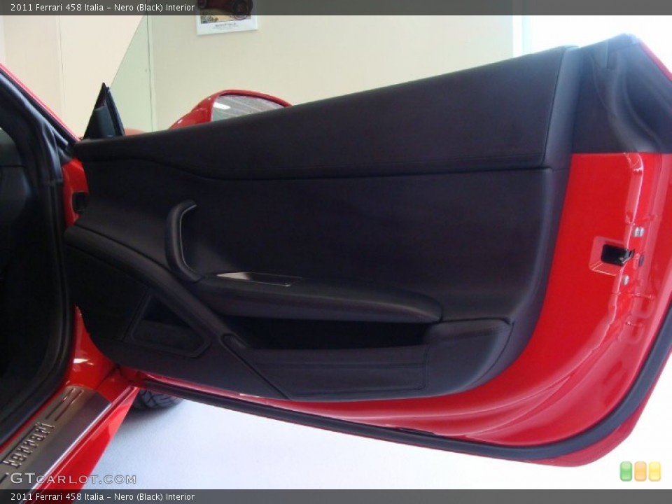 Nero (Black) Interior Door Panel for the 2011 Ferrari 458 Italia #60992399