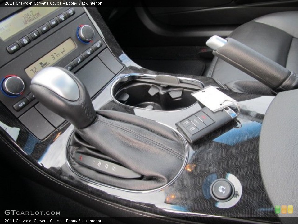 Ebony Black Interior Transmission for the 2011 Chevrolet Corvette Coupe #60992989