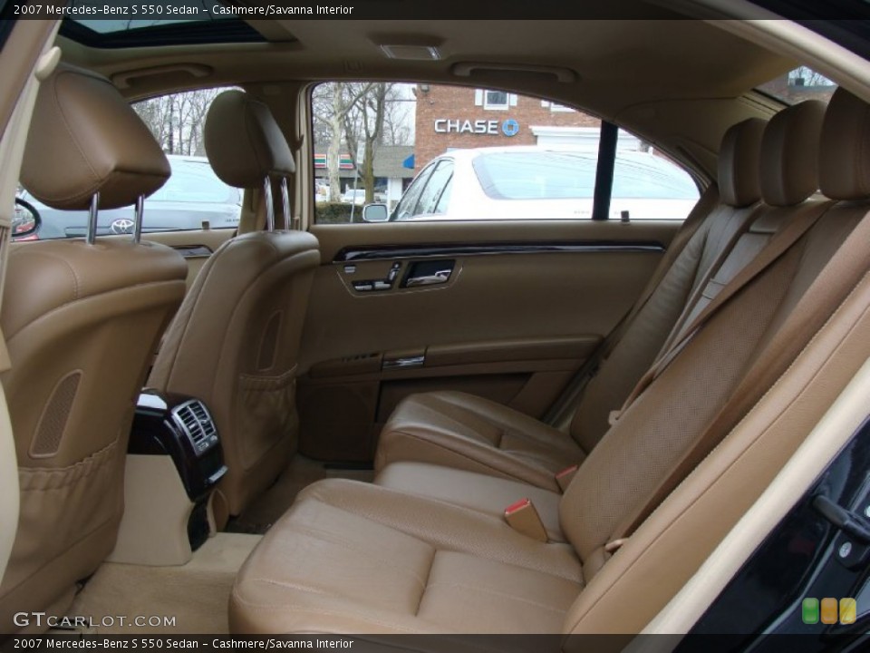 Cashmere/Savanna Interior Photo for the 2007 Mercedes-Benz S 550 Sedan #60997720