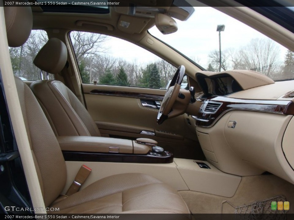 Cashmere/Savanna Interior Photo for the 2007 Mercedes-Benz S 550 Sedan #60997735