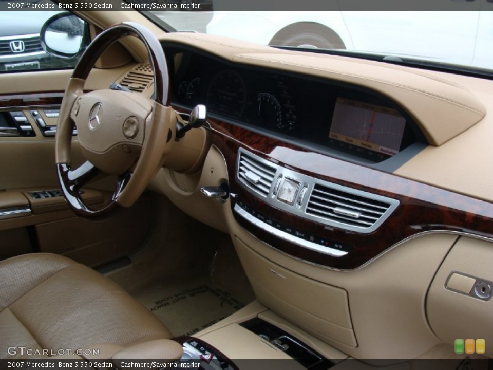 Cashmere/Savanna Interior Photo for the 2007 Mercedes-Benz S 550 Sedan #60997744