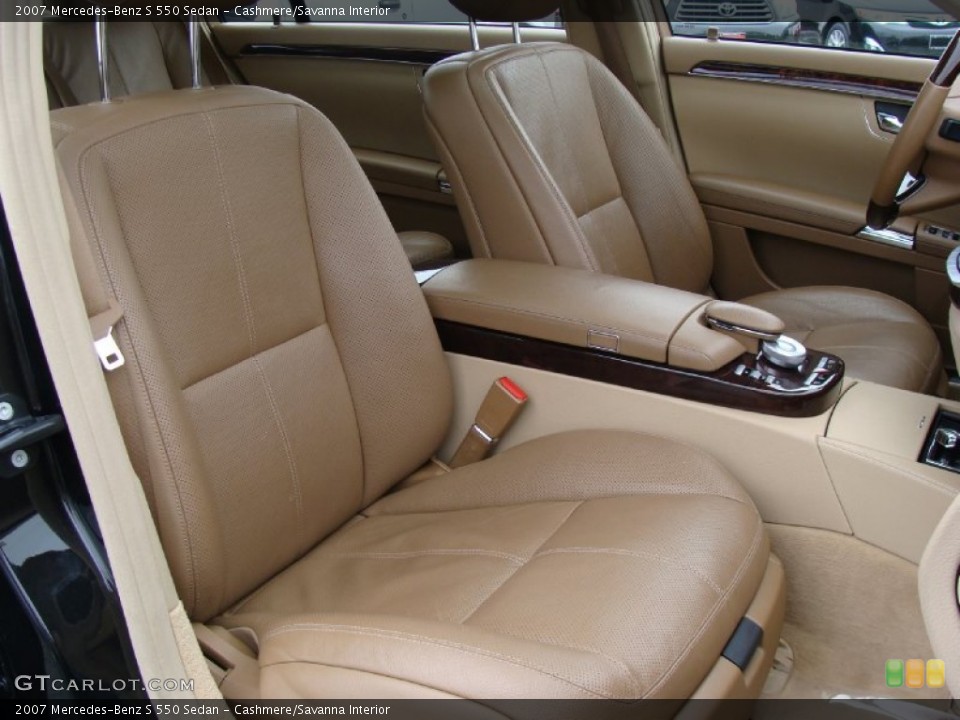 Cashmere/Savanna Interior Photo for the 2007 Mercedes-Benz S 550 Sedan #60997753