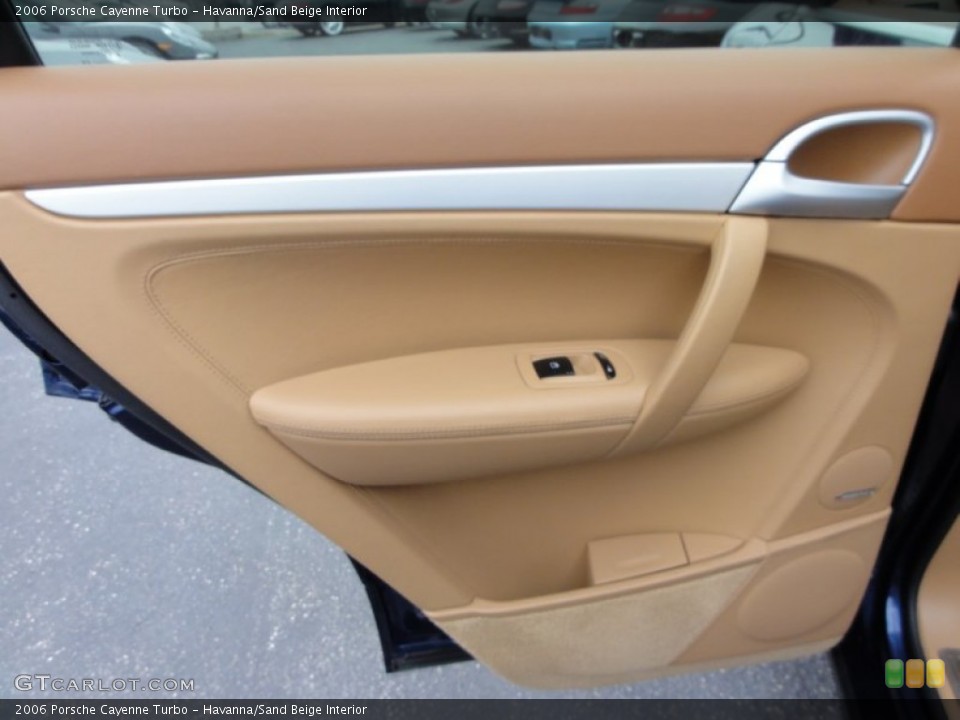 Havanna/Sand Beige Interior Door Panel for the 2006 Porsche Cayenne Turbo #61002007