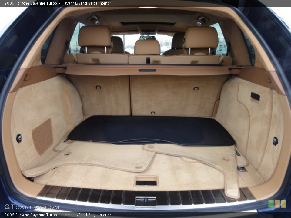 Havanna/Sand Beige Interior Trunk for the 2006 Porsche Cayenne Turbo #61002031