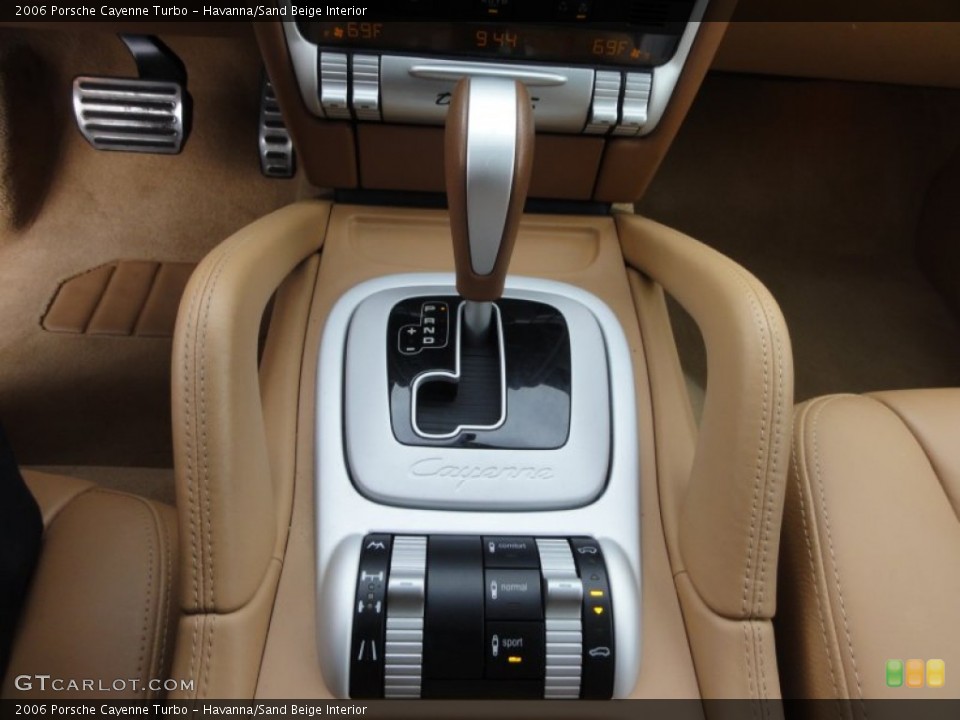 Havanna/Sand Beige Interior Transmission for the 2006 Porsche Cayenne Turbo #61002120
