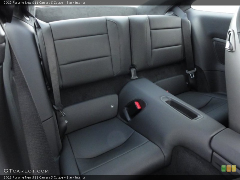 Black Interior Photo for the 2012 Porsche New 911 Carrera S Coupe #61002346