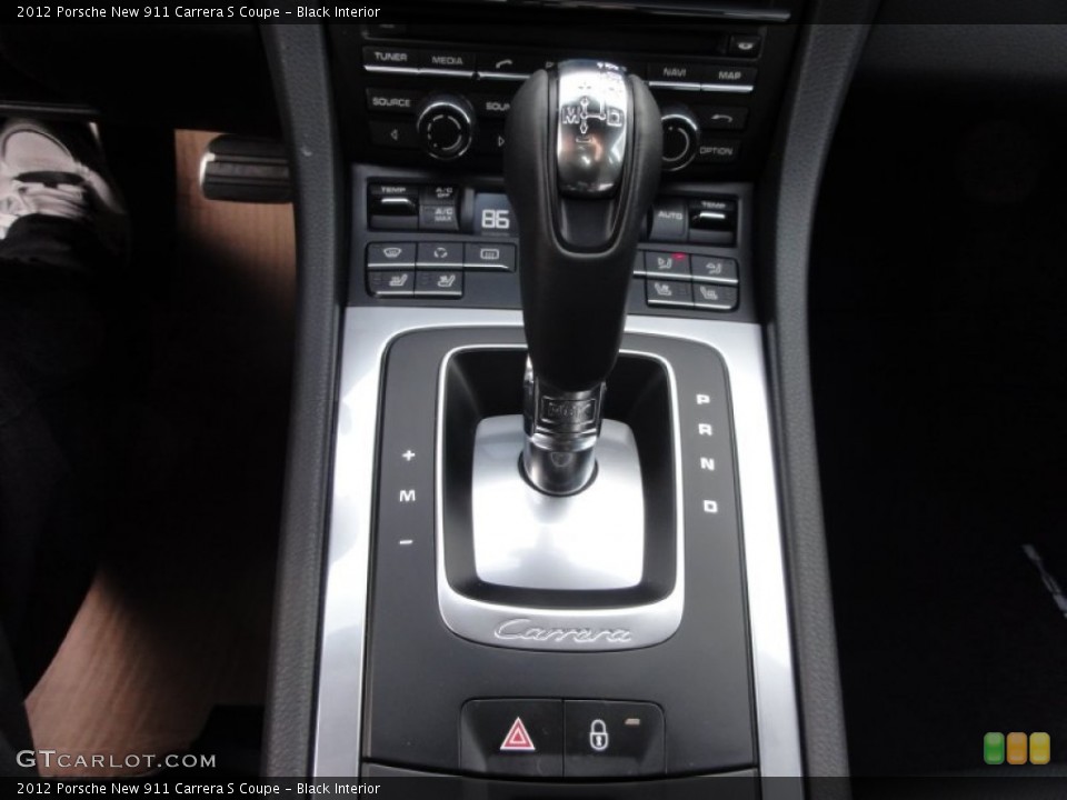 Black Interior Transmission for the 2012 Porsche New 911 Carrera S Coupe #61002467