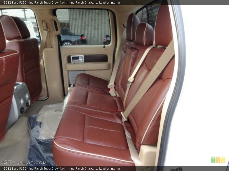 King Ranch Chaparral Leather Interior Rear Seat for the 2012 Ford F150 King Ranch SuperCrew 4x4 #61002706