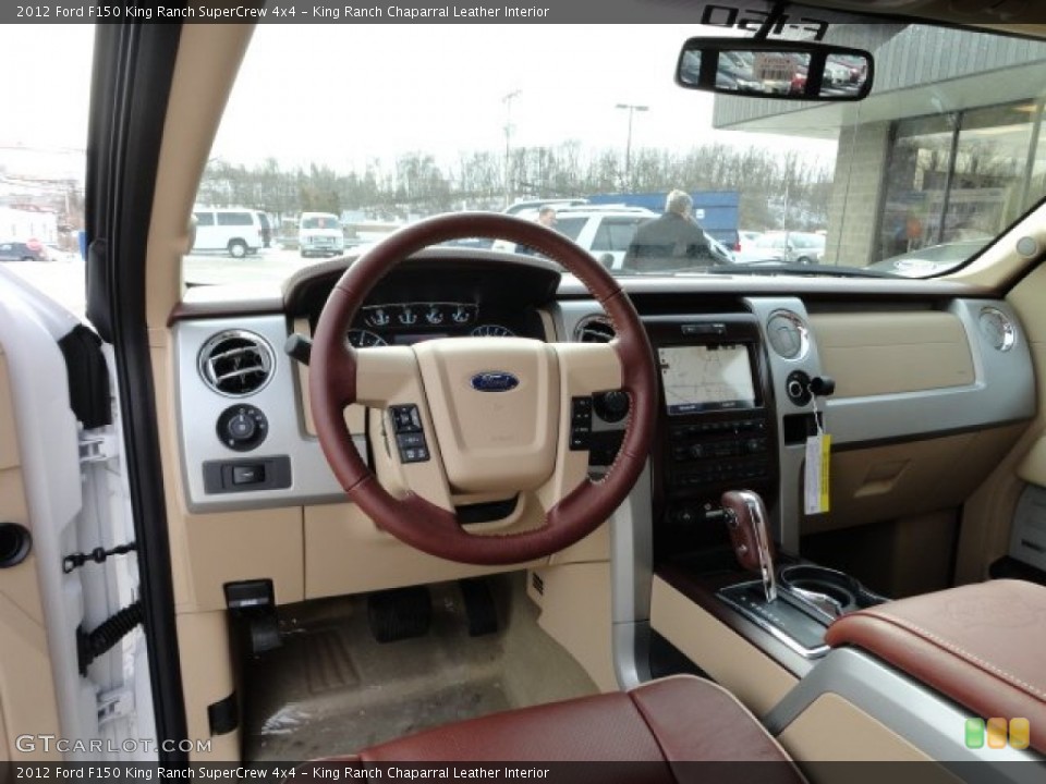 King Ranch Chaparral Leather Interior Photo for the 2012 Ford F150 King Ranch SuperCrew 4x4 #61002715