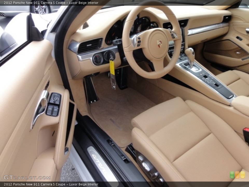 Luxor Beige Interior Photo for the 2012 Porsche New 911 Carrera S Coupe #61003426