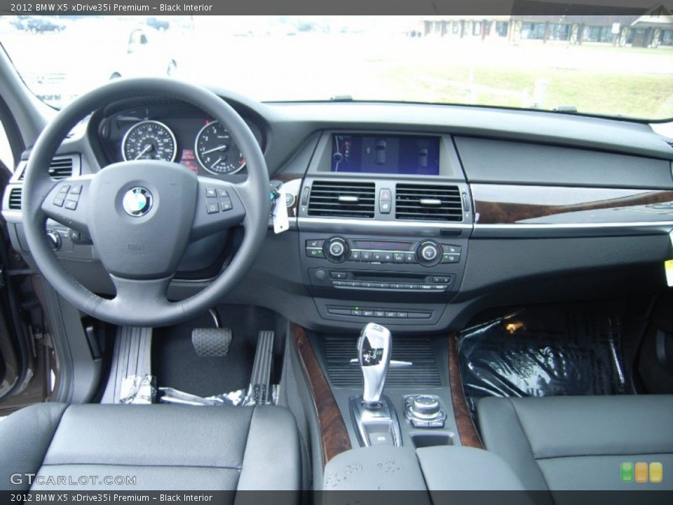 Black Interior Dashboard for the 2012 BMW X5 xDrive35i Premium #61003489