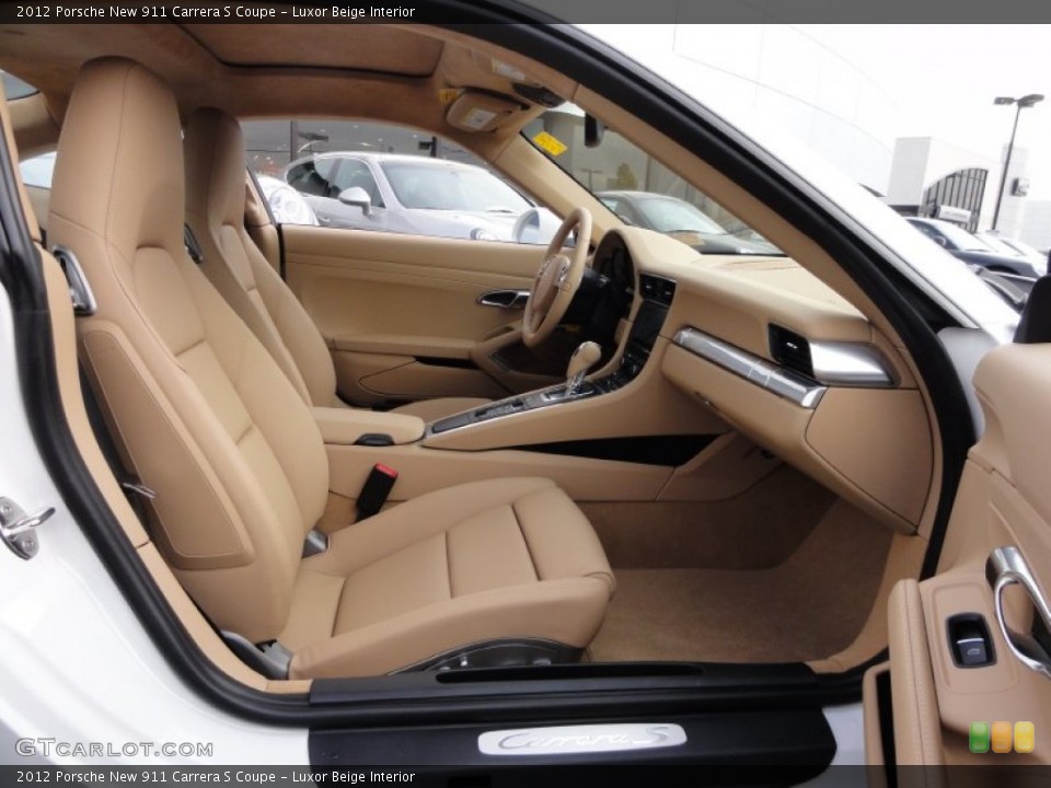 Luxor Beige Interior Photo for the 2012 Porsche New 911 Carrera S Coupe #61003528