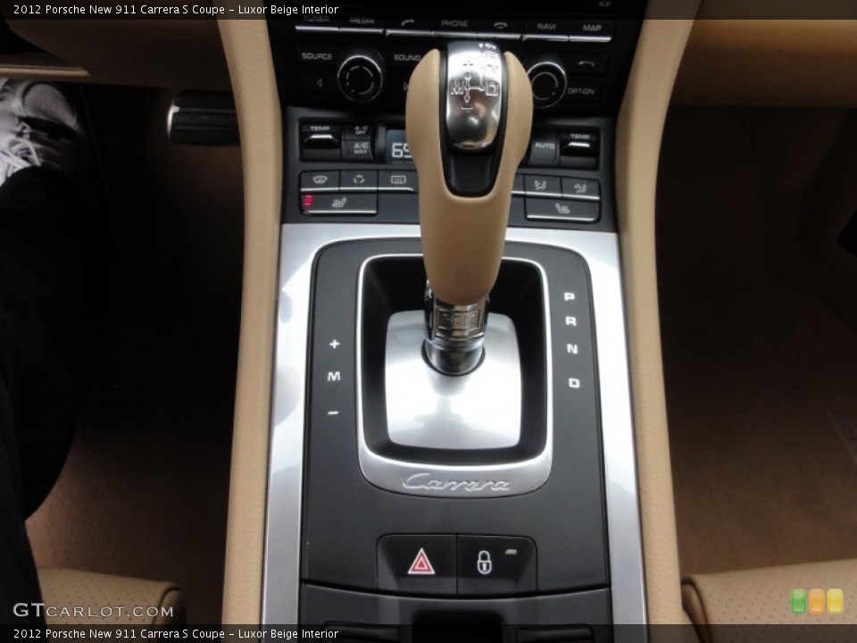 Luxor Beige Interior Transmission for the 2012 Porsche New 911 Carrera S Coupe #61003681