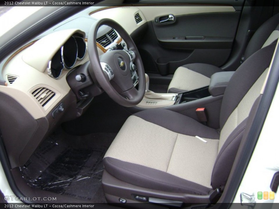 Cocoa/Cashmere Interior Photo for the 2012 Chevrolet Malibu LT #61004501