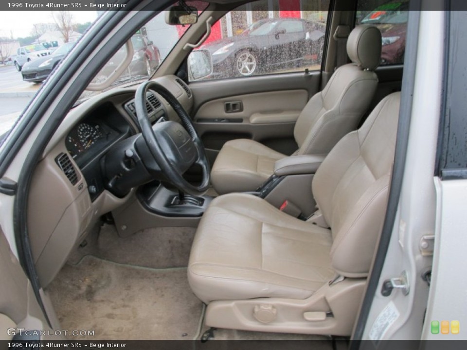 Beige Interior Photo for the 1996 Toyota 4Runner SR5 #61006615