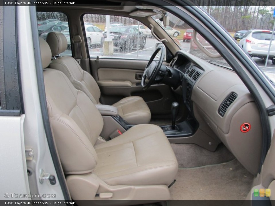 Beige 1996 Toyota 4Runner Interiors