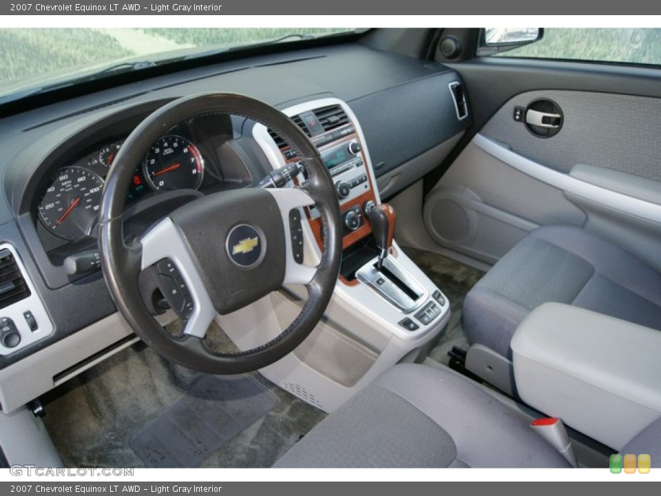 Light Gray Interior Dashboard for the 2007 Chevrolet Equinox LT AWD #61006909