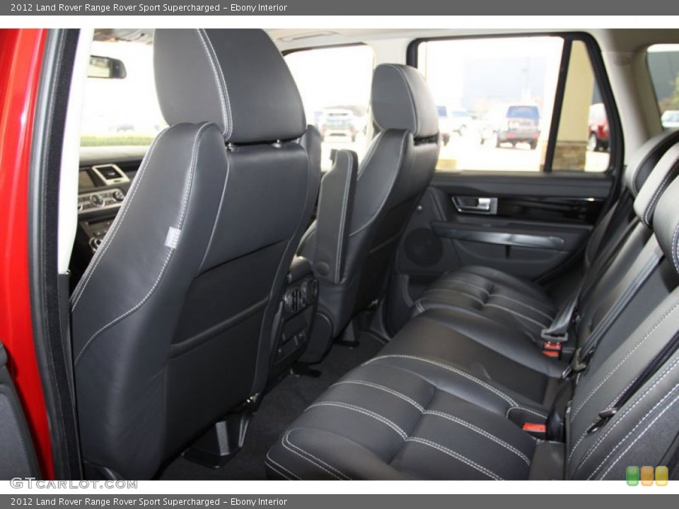 Ebony Interior Photo for the 2012 Land Rover Range Rover Sport Supercharged #61011730