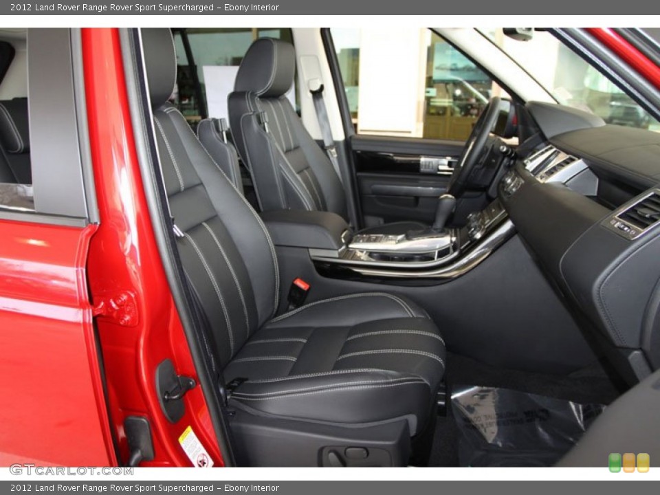 Ebony Interior Photo for the 2012 Land Rover Range Rover Sport Supercharged #61011841