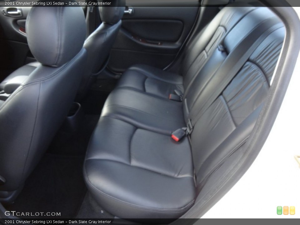 Dark Slate Gray Interior Photo for the 2001 Chrysler Sebring LXi Sedan #61013272