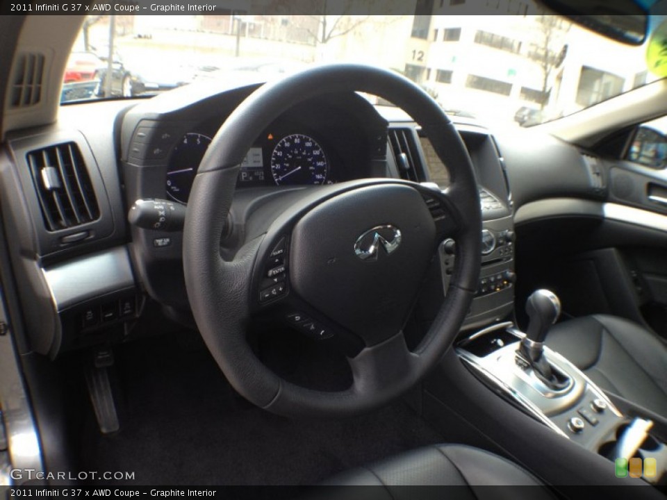 Graphite Interior Photo for the 2011 Infiniti G 37 x AWD Coupe #61013302