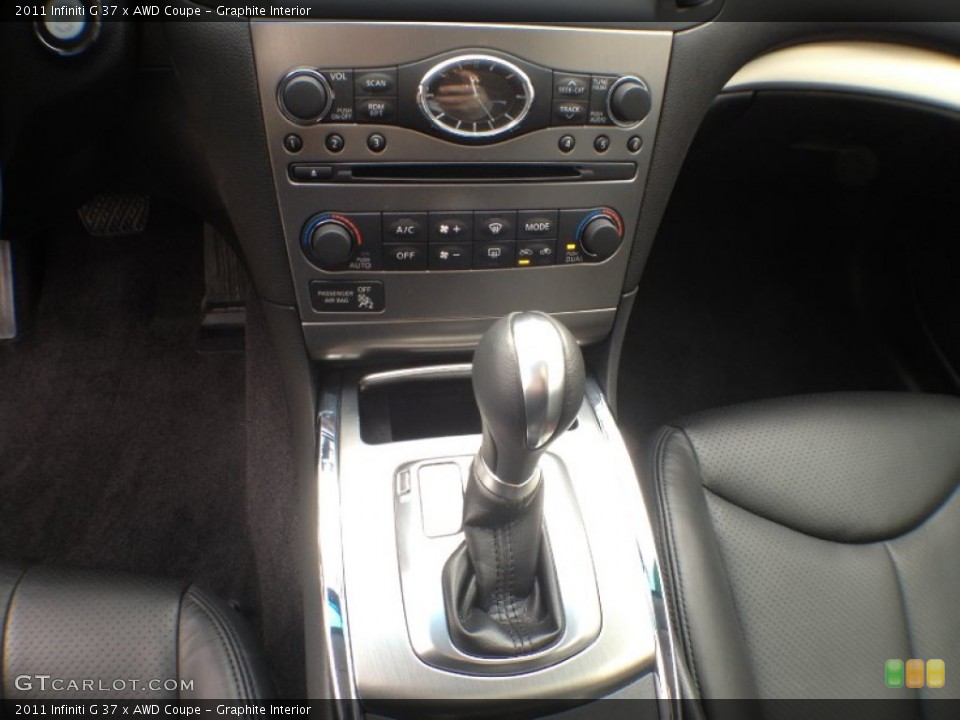 Graphite Interior Transmission for the 2011 Infiniti G 37 x AWD Coupe #61013328