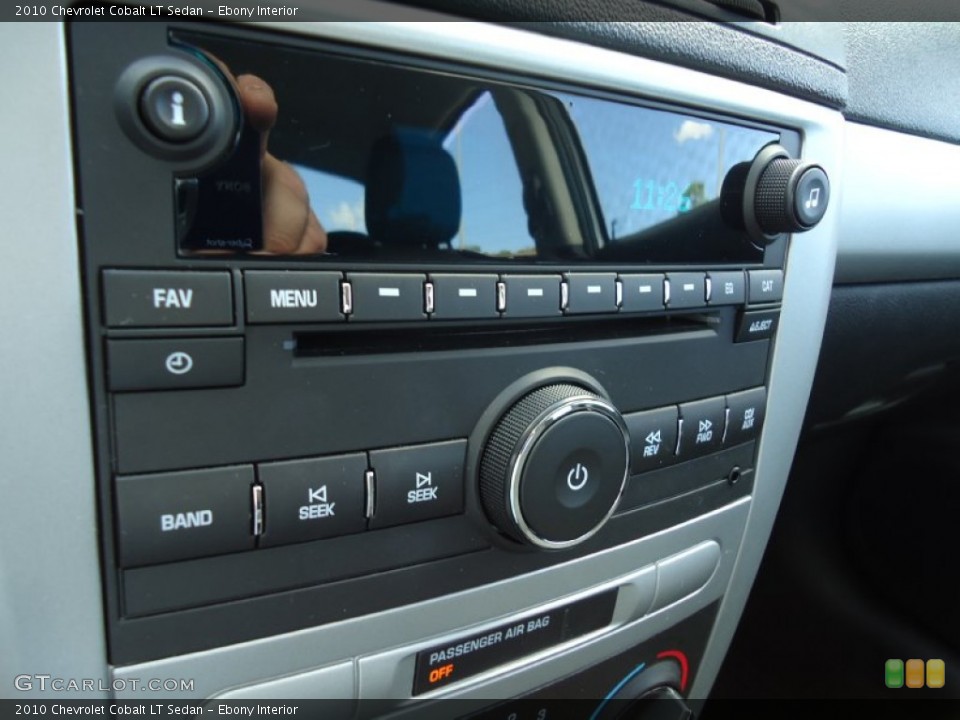 Ebony Interior Audio System for the 2010 Chevrolet Cobalt LT Sedan #61013974