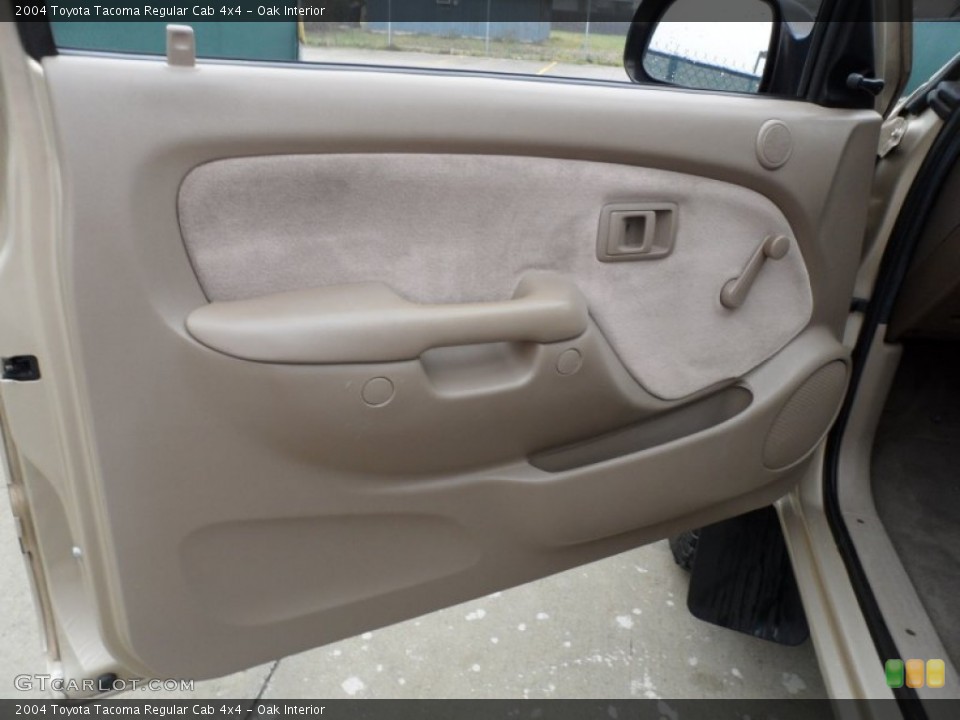 Oak Interior Door Panel for the 2004 Toyota Tacoma Regular Cab 4x4 #61016059