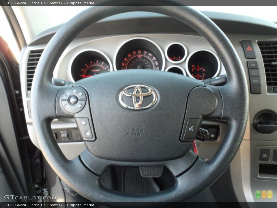 Graphite Interior Steering Wheel for the 2012 Toyota Tundra TSS CrewMax #61017334