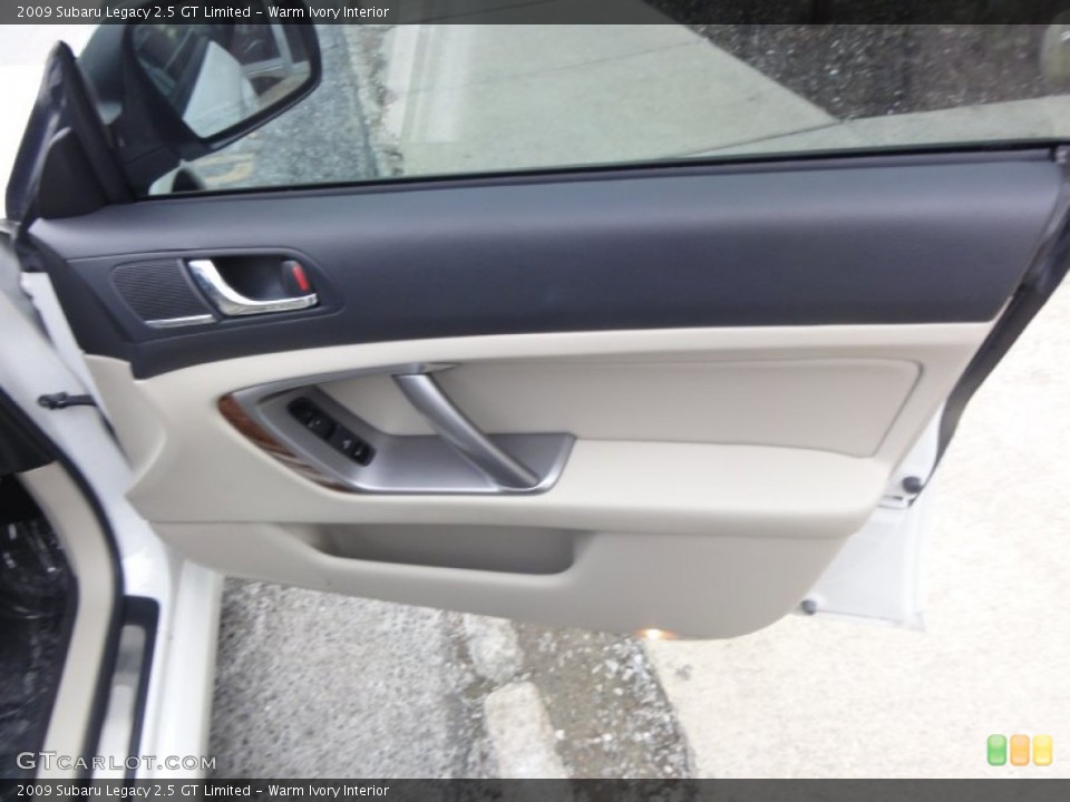 Warm Ivory Interior Door Panel for the 2009 Subaru Legacy 2.5 GT Limited #61017655