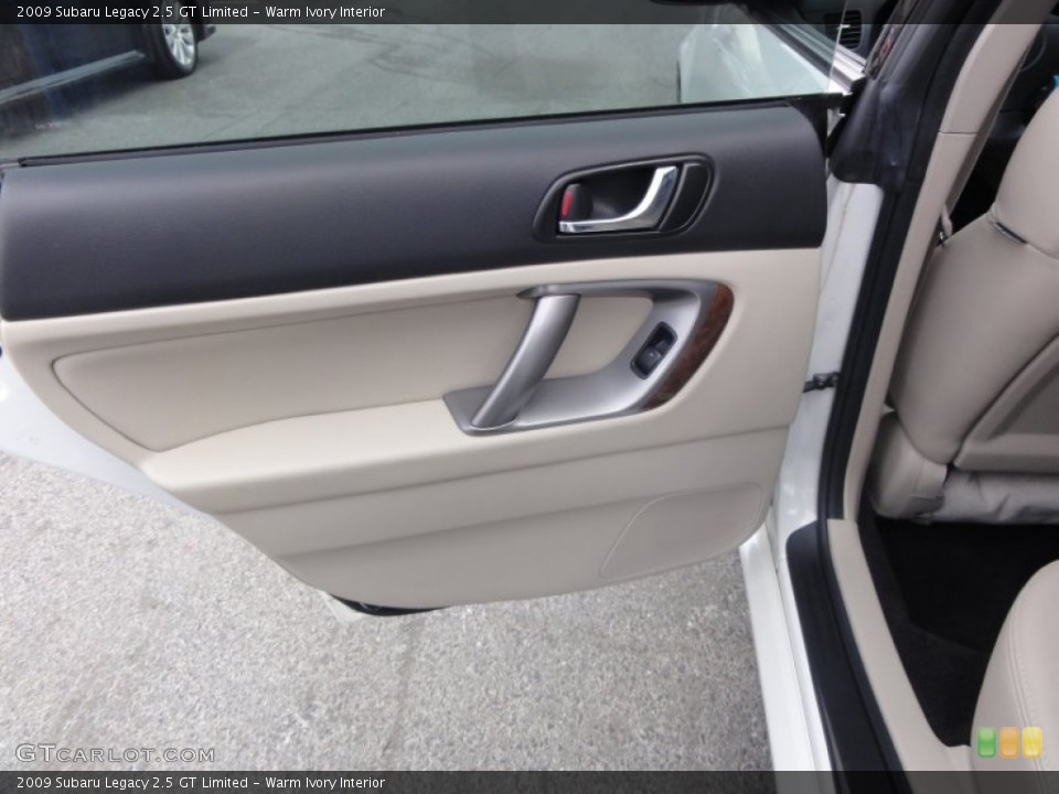 Warm Ivory Interior Door Panel for the 2009 Subaru Legacy 2.5 GT Limited #61017669