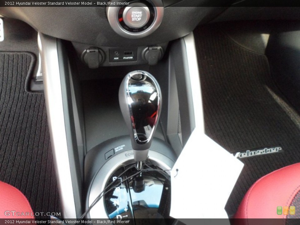 Black/Red Interior Transmission for the 2012 Hyundai Veloster  #61017952