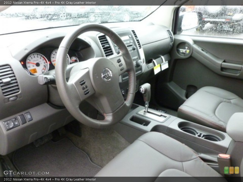 Pro 4X Gray Leather Interior Prime Interior for the 2012 Nissan Xterra Pro-4X 4x4 #61018177