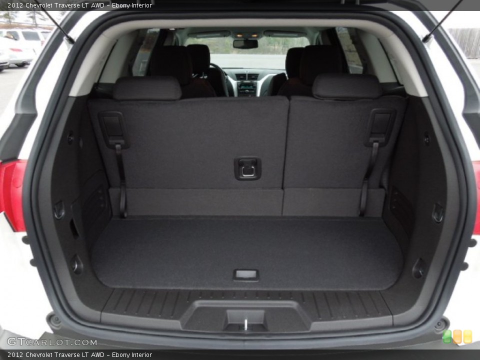 Ebony Interior Trunk for the 2012 Chevrolet Traverse LT AWD #61019776