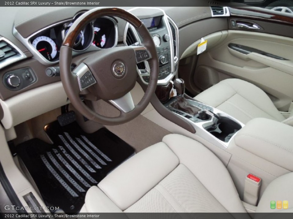 Shale/Brownstone Interior Prime Interior for the 2012 Cadillac SRX Luxury #61020606