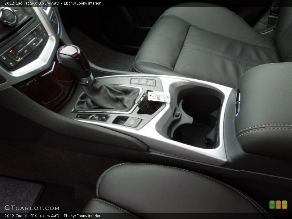 Ebony/Ebony Interior Transmission for the 2012 Cadillac SRX Luxury AWD #61020658