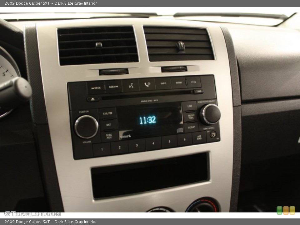 Dark Slate Gray Interior Audio System for the 2009 Dodge Caliber SXT #61021558
