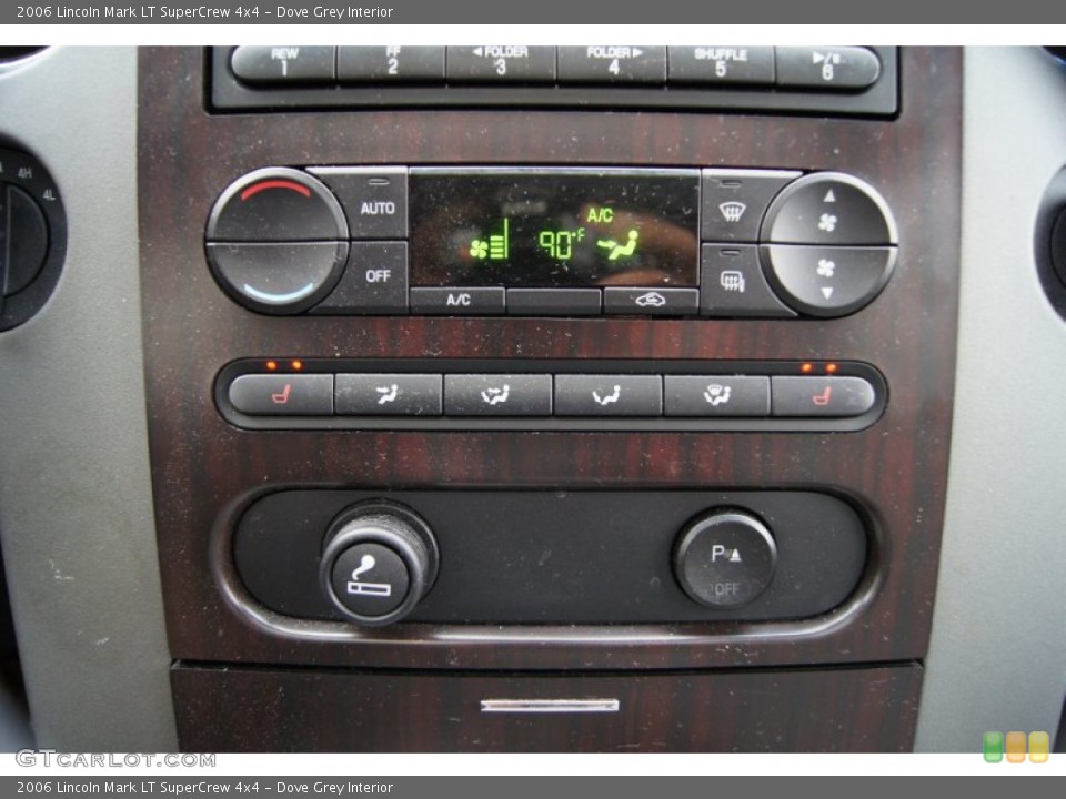 Dove Grey Interior Controls for the 2006 Lincoln Mark LT SuperCrew 4x4 #61025500