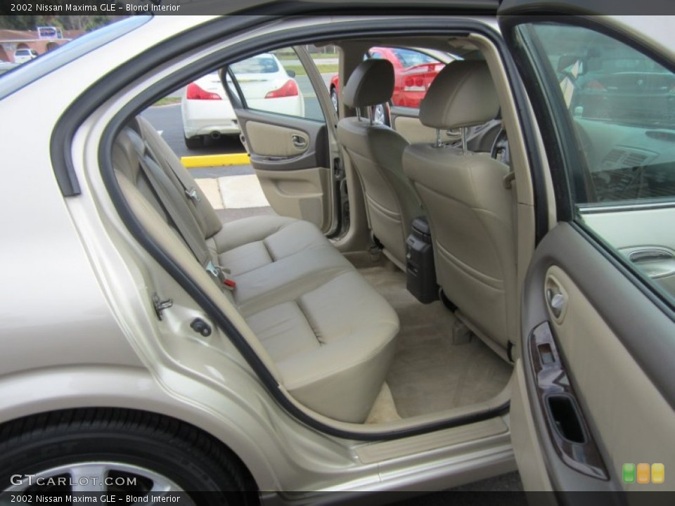 Blond Interior Photo for the 2002 Nissan Maxima GLE #61029189