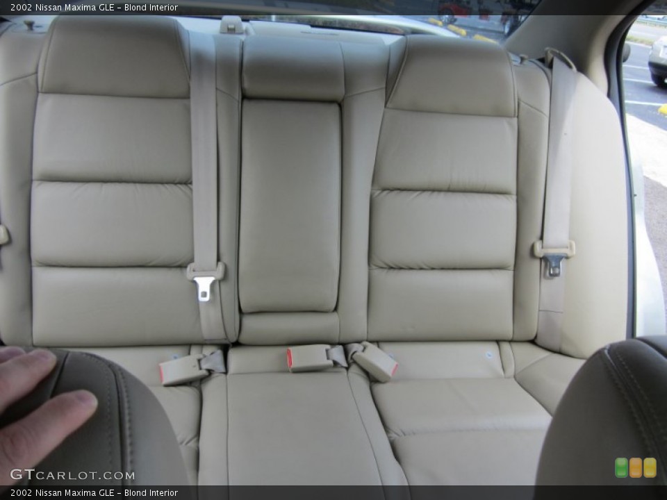 Blond 2002 Nissan Maxima Interiors