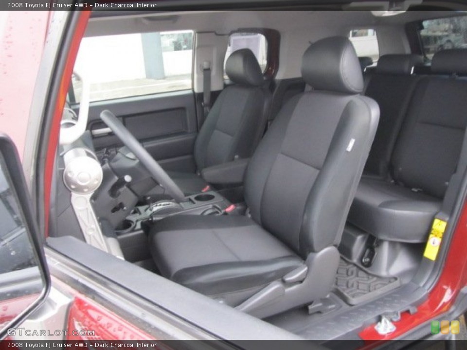 Dark Charcoal Interior Photo for the 2008 Toyota FJ Cruiser 4WD #61030297