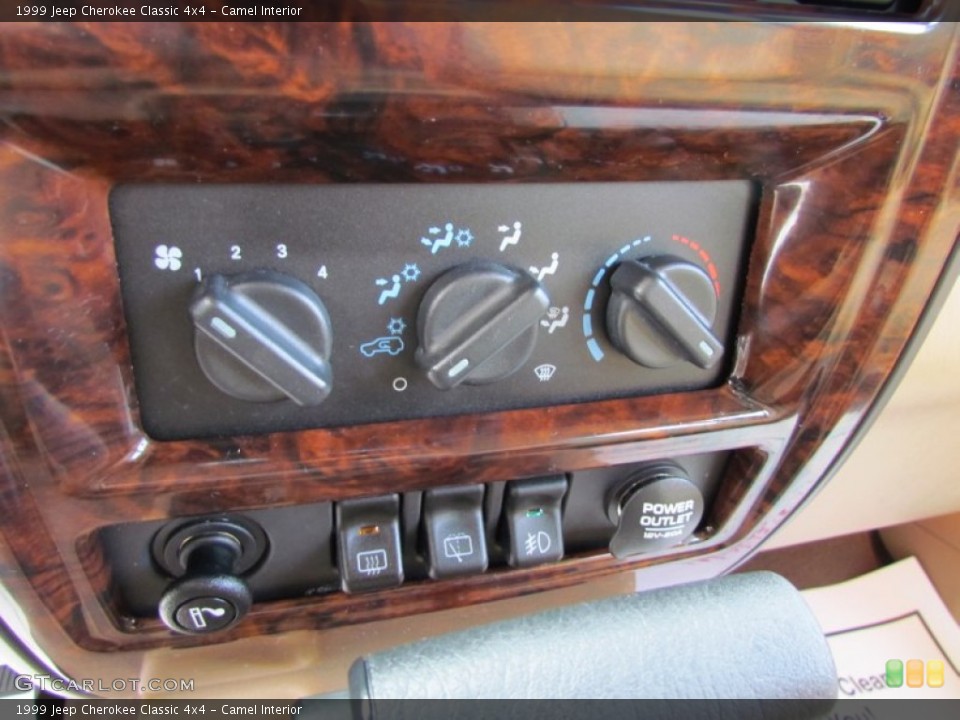 Camel Interior Controls for the 1999 Jeep Cherokee Classic 4x4 #61030352
