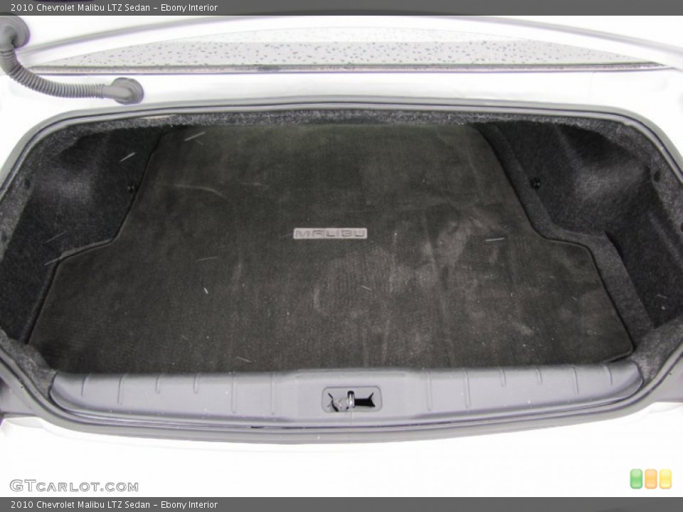 Ebony Interior Trunk for the 2010 Chevrolet Malibu LTZ Sedan #61031959
