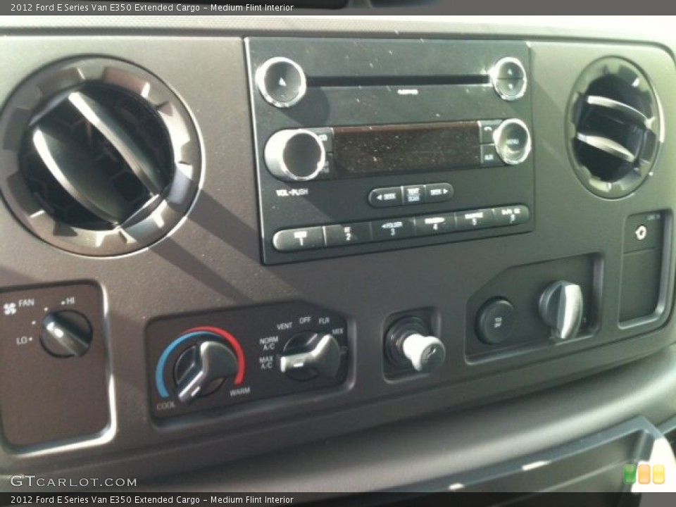 Medium Flint Interior Controls for the 2012 Ford E Series Van E350 Extended Cargo #61035022